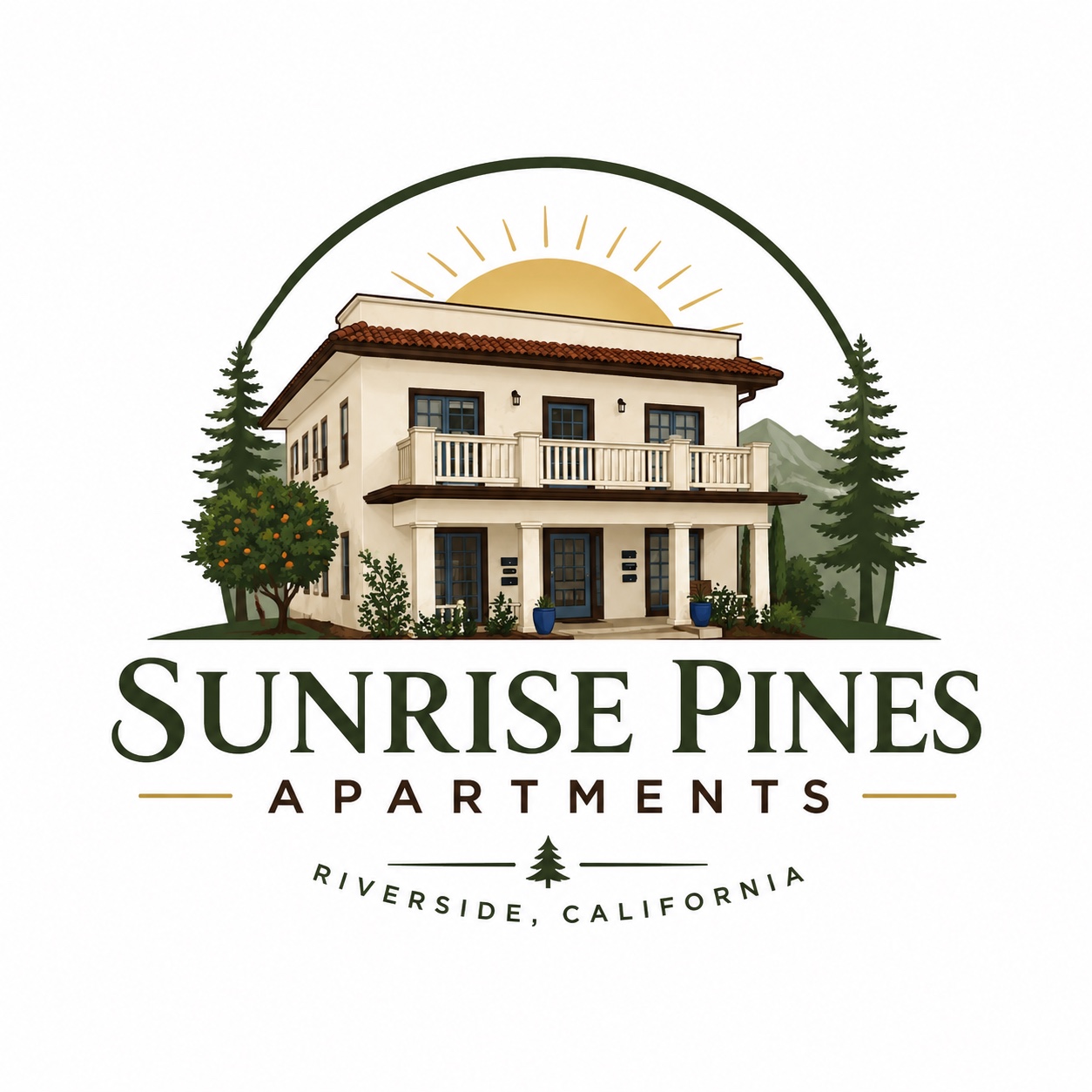 Sunrise Pines Apartments official logo
